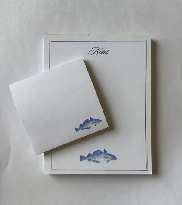 Bundle: Codfish Post-it notes & Notepad