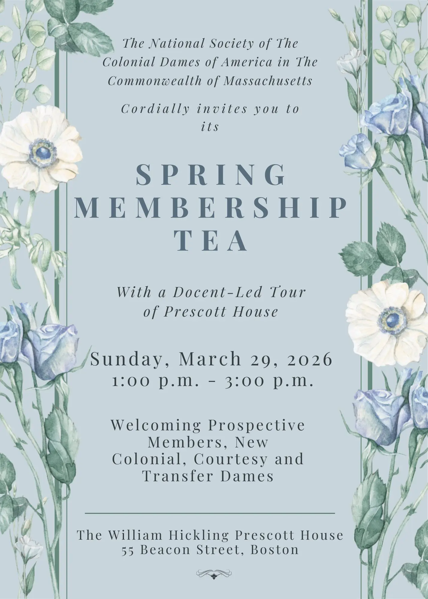 Spring Membership Tea 2025