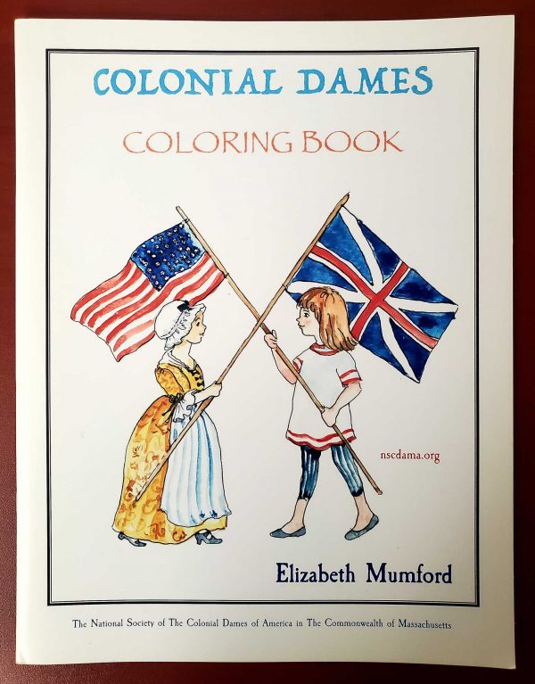 Colonial Dames Coloring Book